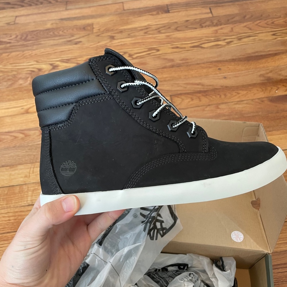 Timberland Dausette Sneaker Boot - Size 7.5/Black